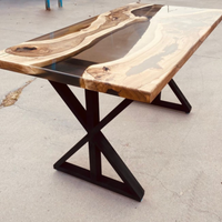 Hackberry Tree Glossy Black Epoxy Table thumbnail