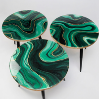 Malachite green coffee table thumbnail