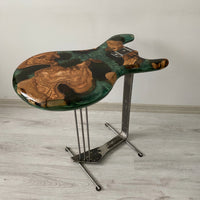 Epoxy Guitar Wooden coffee table thumbnail