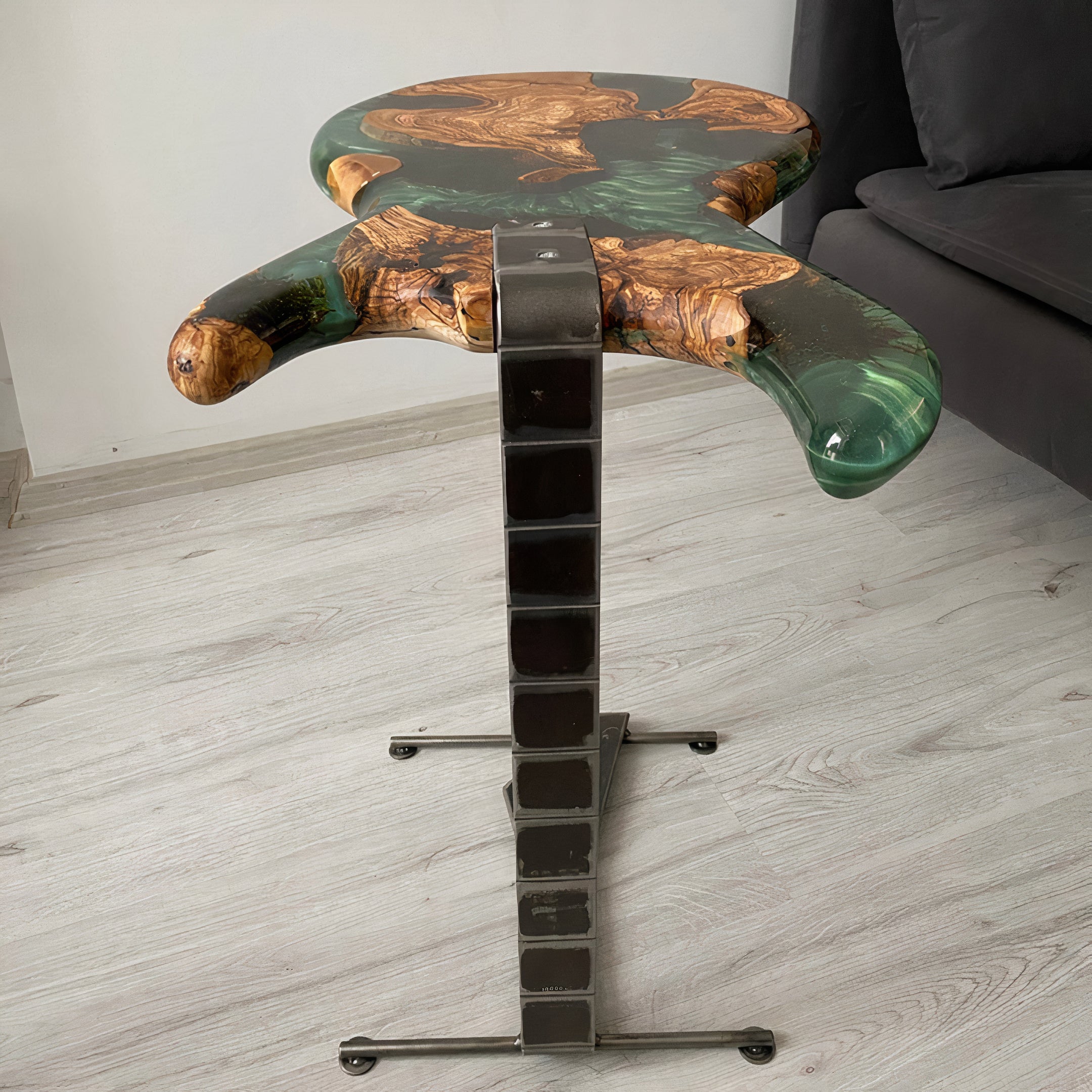 Epoxy Guitar Wooden coffee table