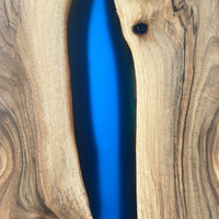 Solid Walnut River Epoxy Console Table thumbnail