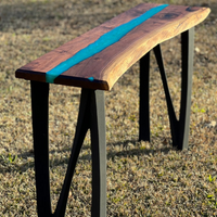 Walnut River Console Table thumbnail