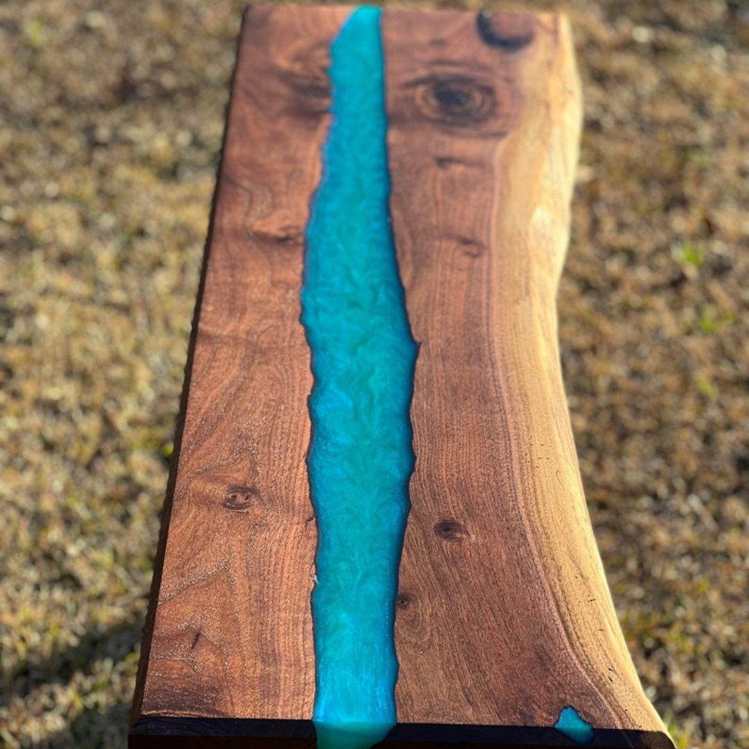 Walnut River Console Table