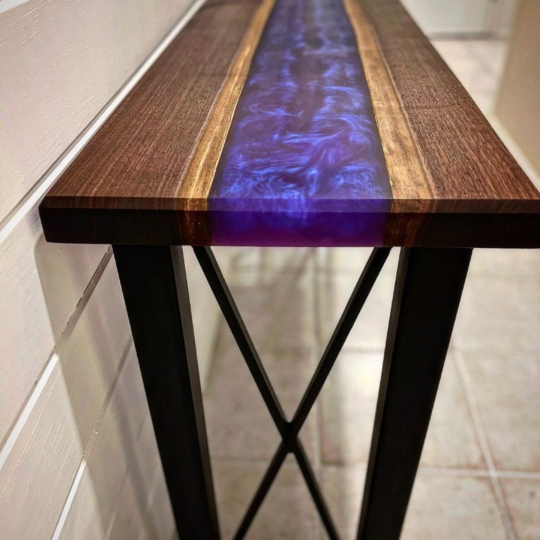 Purple River Console Table