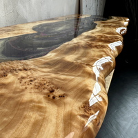 Geode Epoxy River Console Table thumbnail