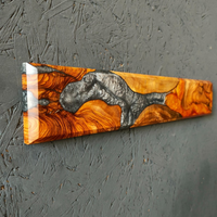 Resin and Olive Wooden Knife Holder, thumbnail