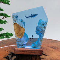Large Whale Shark Resin Lamp thumbnail