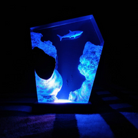Large Whale Shark Resin Lamp thumbnail