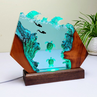 Explore the Carolina Sea Resin Art Lamp thumbnail