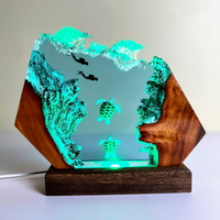 Explore the Carolina Sea Resin Art Lamp thumbnail