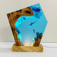 Custom Shark Epoxy Resin Night Light thumbnail