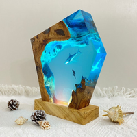 Custom Shark Epoxy Resin Night Light thumbnail