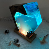 Custom Shark Epoxy Resin Night Light thumbnail