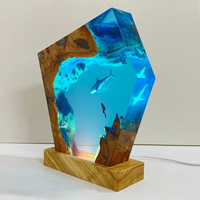 Custom Shark Epoxy Resin Night Light thumbnail