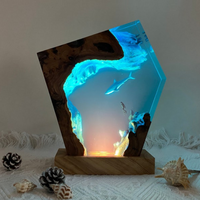 Custom Shark Epoxy Resin Night Light thumbnail