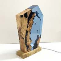 Divers and Sharks Resin Night Lamp thumbnail