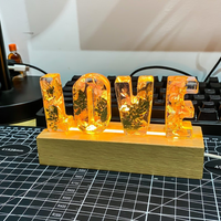 Custom Epoxy Resin Letter Lamp thumbnail