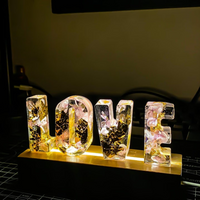 Custom Epoxy Resin Letter Lamp thumbnail