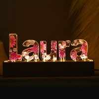 Custom Dried Flower Epoxy Night Light thumbnail