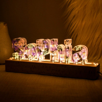 Custom Dried Flower Epoxy Night Light thumbnail