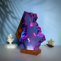 Resin Galaxy Astronaut Lamp thumbnail