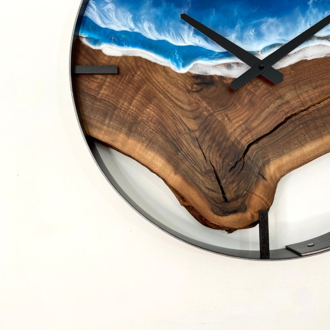Life’s a Beach Epoxy Wall Clock