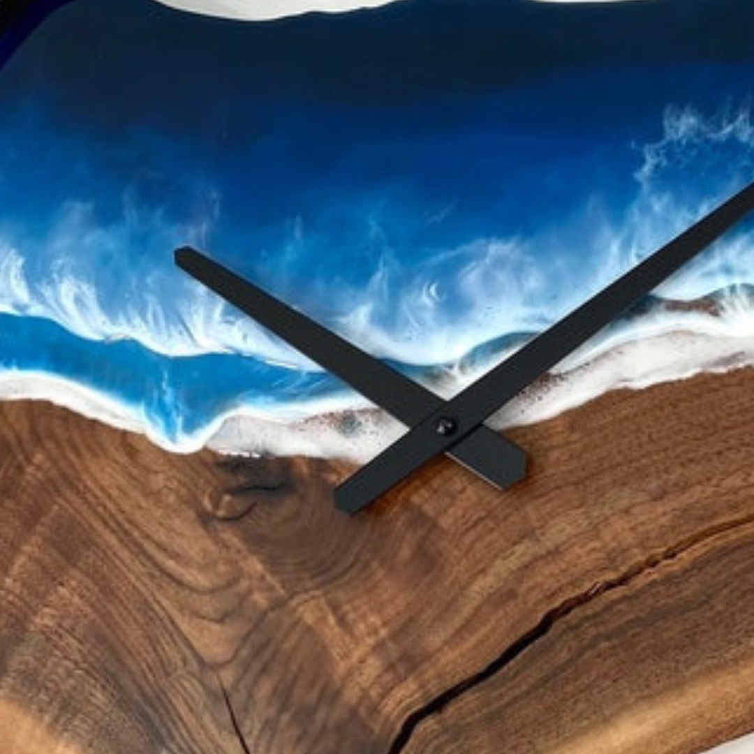 Life’s a Beach Epoxy Wall Clock