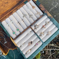 Green Epoxy Resin Jewelry Box thumbnail
