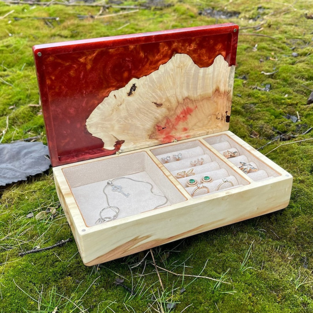 Custom Epoxy Jewelry Box