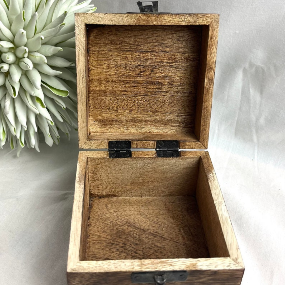 Ocean Wave Epoxy Jewelry Box