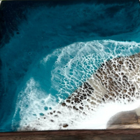 Ocean Wave Epoxy Jewelry Box thumbnail