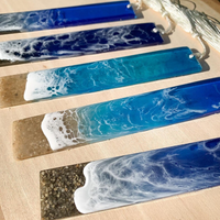Ocean Wave Epoxy Bookmarks thumbnail