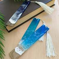 Ocean Wave Epoxy Bookmarks thumbnail