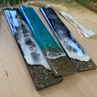 Ocean Wave Epoxy Bookmarks thumbnail
