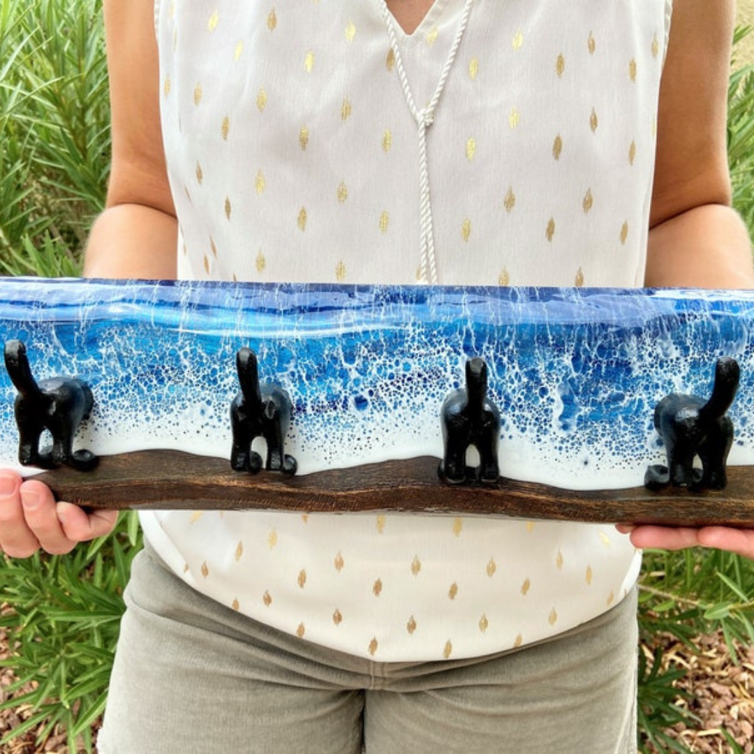 Ocean Dog Tail Leash Hanger