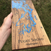Artisanal Epoxy Lake Board thumbnail