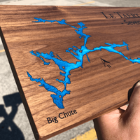 Custom Epoxy Lake Board thumbnail