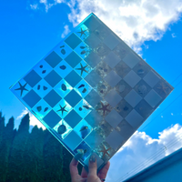 Ocean Epoxy Resin Chess Set thumbnail