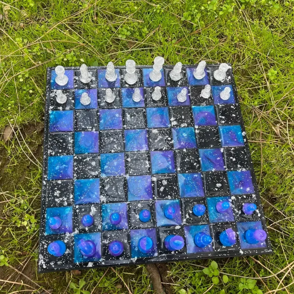 Luxury Epoxy Chess Set