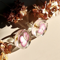 Epoxy Floral Clear Knobs thumbnail