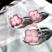 Epoxy Floral Clear Knobs thumbnail