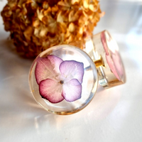 Epoxy Floral Clear Knobs thumbnail