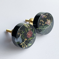 Abstract black Epoxy Cabinet Knobs thumbnail