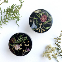Abstract black Epoxy Cabinet Knobs thumbnail