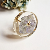 Epoxy Vintage Knob With Flowers thumbnail