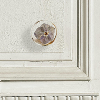 Epoxy Vintage Knob With Flowers thumbnail