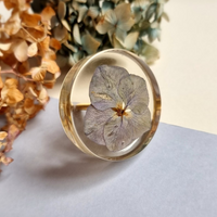Epoxy Vintage Knob With Flowers thumbnail