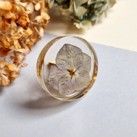 Epoxy Vintage Knob With Flowers thumbnail