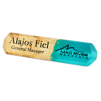 MODERN – epoxy & wood Desk Name Plate thumbnail