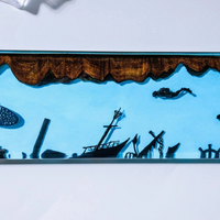 Whale Shark Epoxy Keyboard Wrist Rest thumbnail
